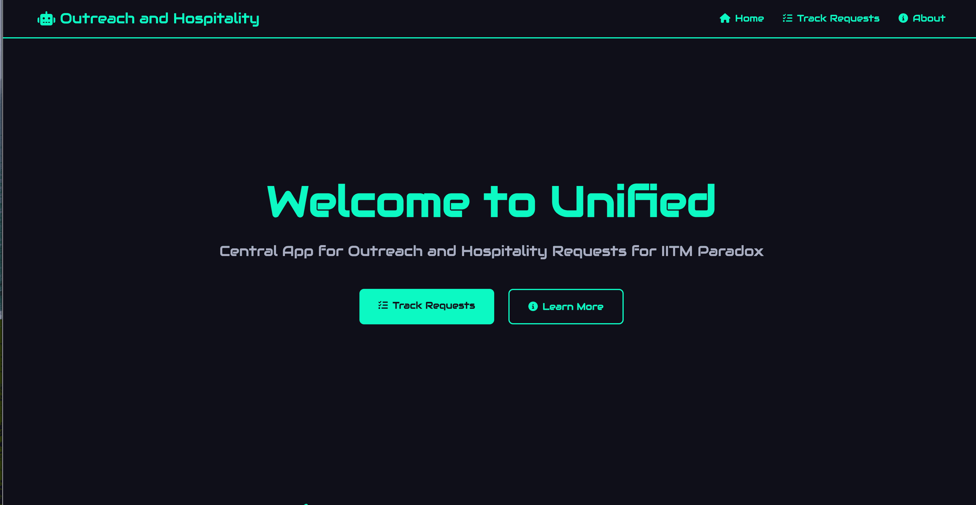 Outreach Portal — project screenshot